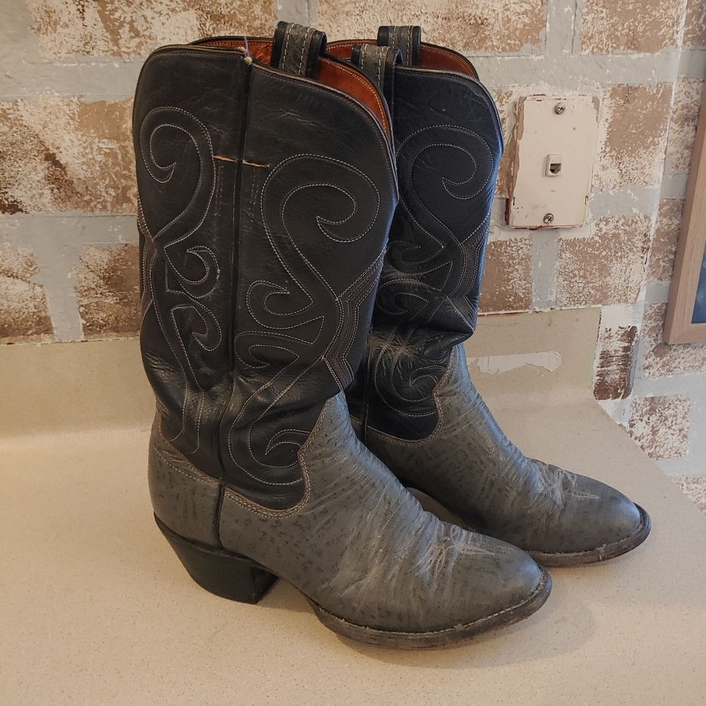 Cats Paw leather cowboy western boots